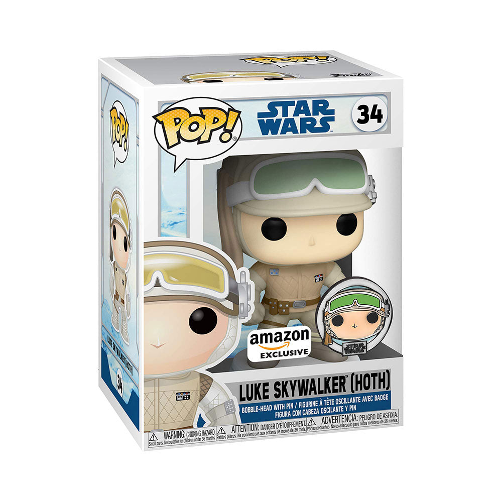 Funko POP! Star Wars Luke Skywalker (Hoth) 34