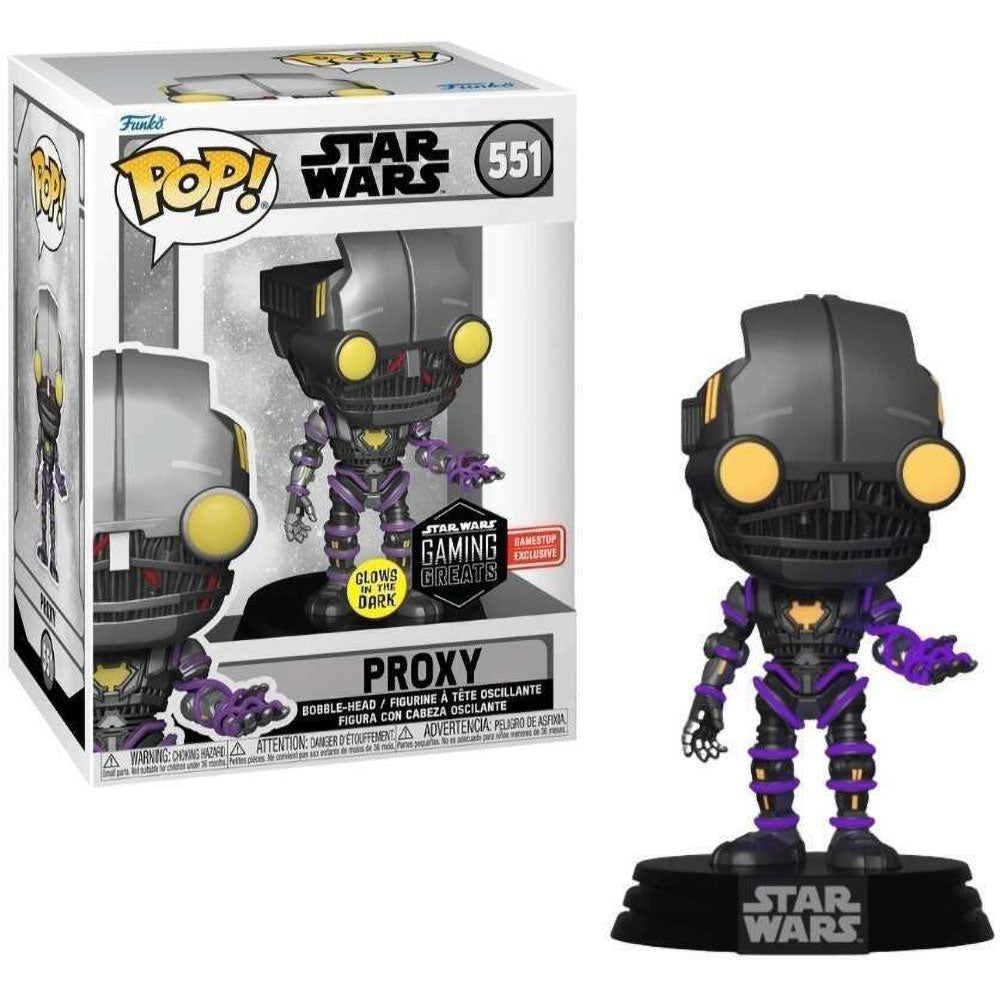 Funko POP! Star Wars The Force Unleashed Proxy 551 (GITD)