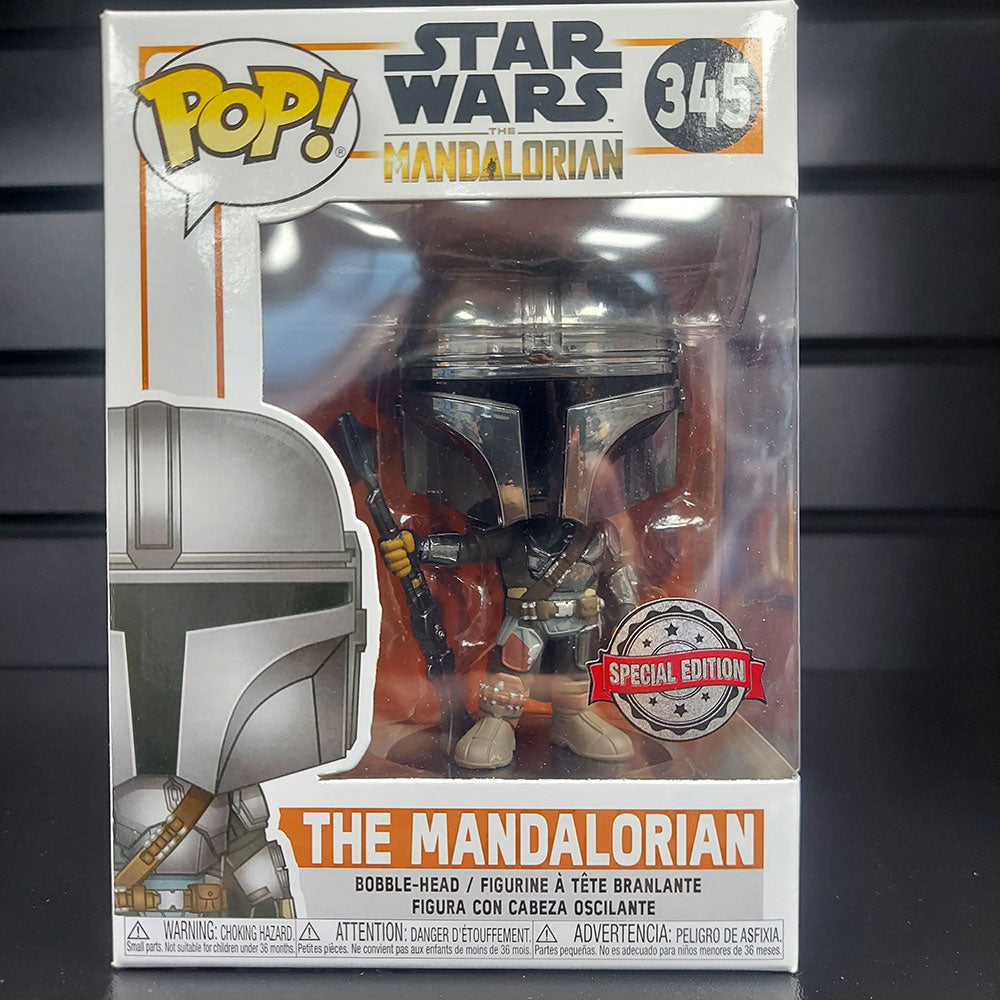 Popular Funko Pop The Mandalorian (Full Chrome)