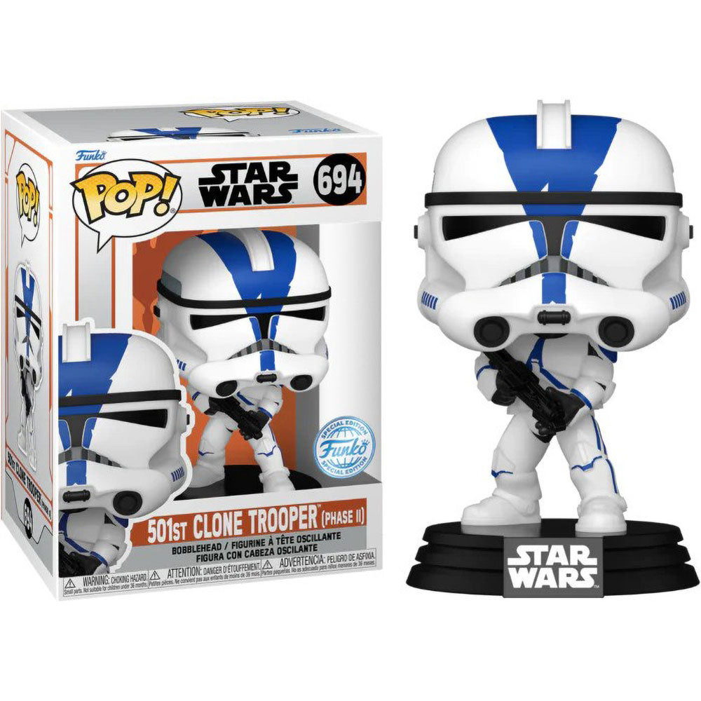 Funko POP! Star Wars The Mandalorian 501st Clone Trooper Phase 2 694