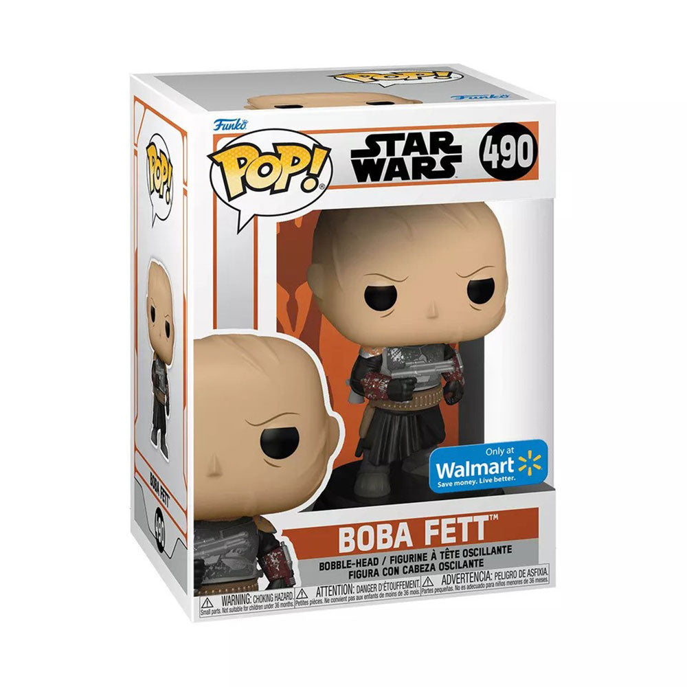 Funko POP! Star Wars The Mandalorian Boba Fett 490