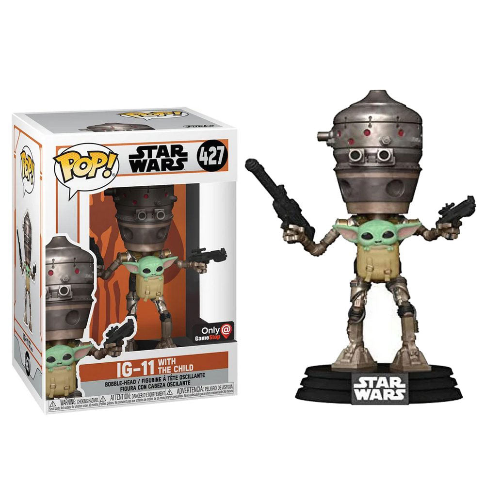 Funko POP! Star Wars The Mandalorian IG-11 with The Child 427