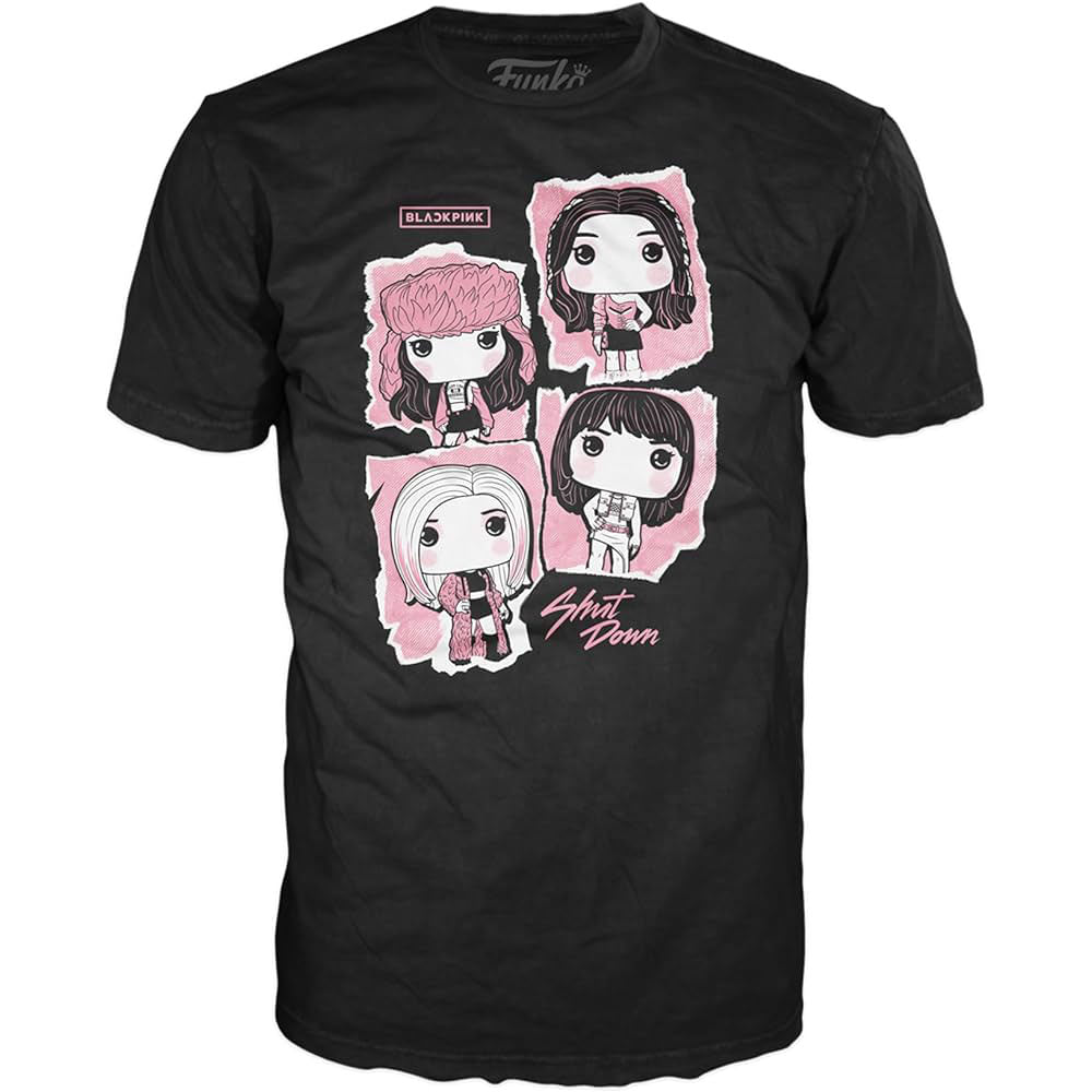 Funko POP! Tees Blackpink Shut Down Tee Medium Size