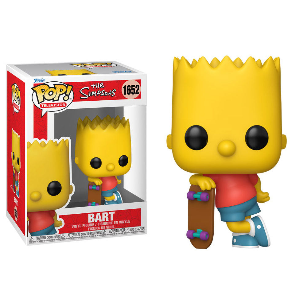 Funko POP! The Simpsons Bart with Skateboard 1652