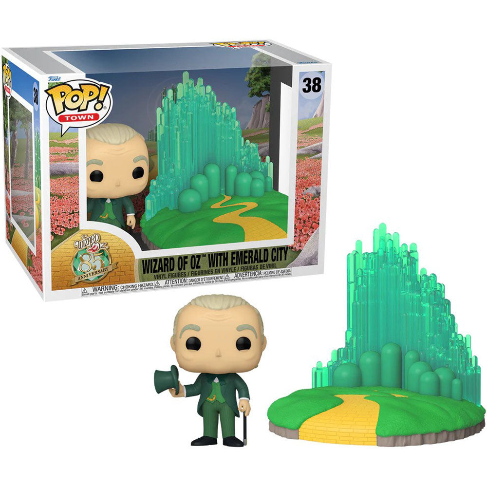 Funko POP! Town The Wizard of Oz 85th Wizard with Emerald City 38