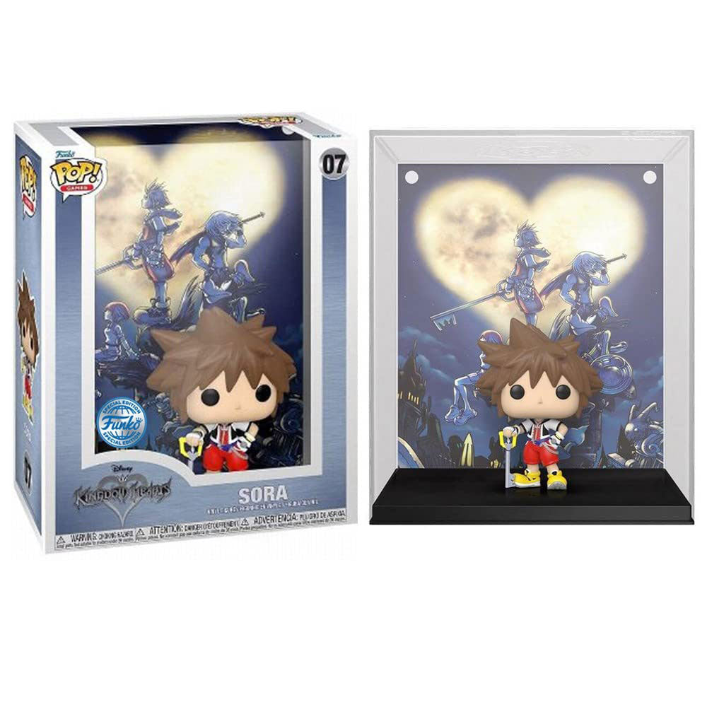 Funko POP! Video Game Cover Disney Kingdom Hearts Sora 07