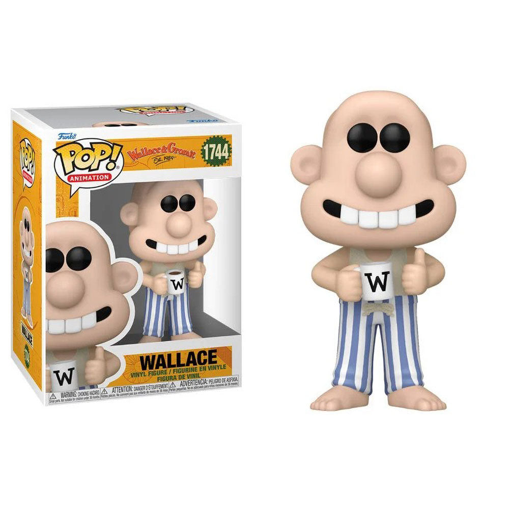 Funko POP! Wallace and Gromit Wallace in Pajamas 1744