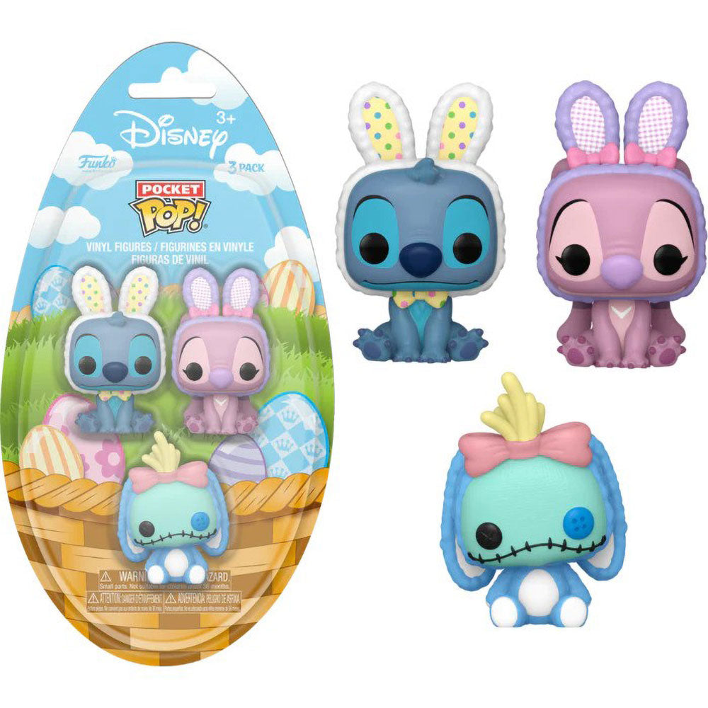 Funko Pocket POP! Lilo and Stitch Easter 3 Pack