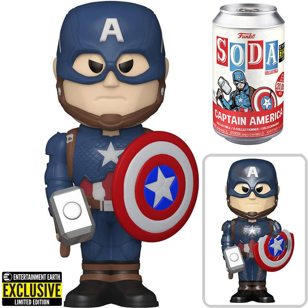 Funko SODA Marvel Captain America | POP SCV