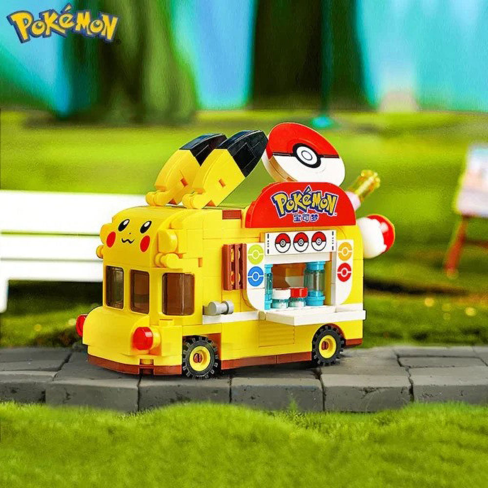 Keepley Pokemon Pikachu Gourmet Car