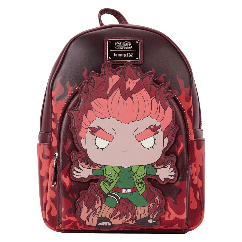Loungefly Funko Naruto Shippuden Might Guy (Eight Inner Gates) Mini Backpack (GITD) (Limited to 4000 Pieces)