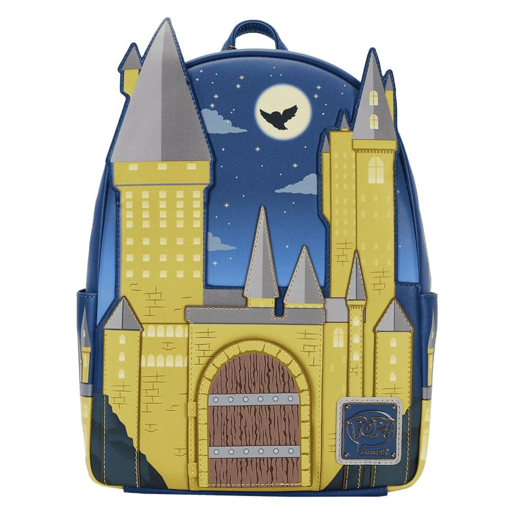 Loungefly Funko POP! Wizarding World Harry Potter Hogwarts Mini Backpack (GITD) (Limited to 4000 Pieces)