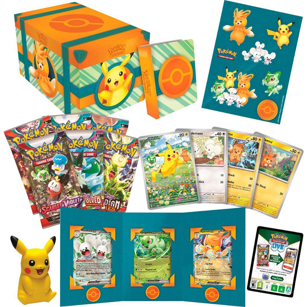 Pokemon TCG Paldea Adventure Chest