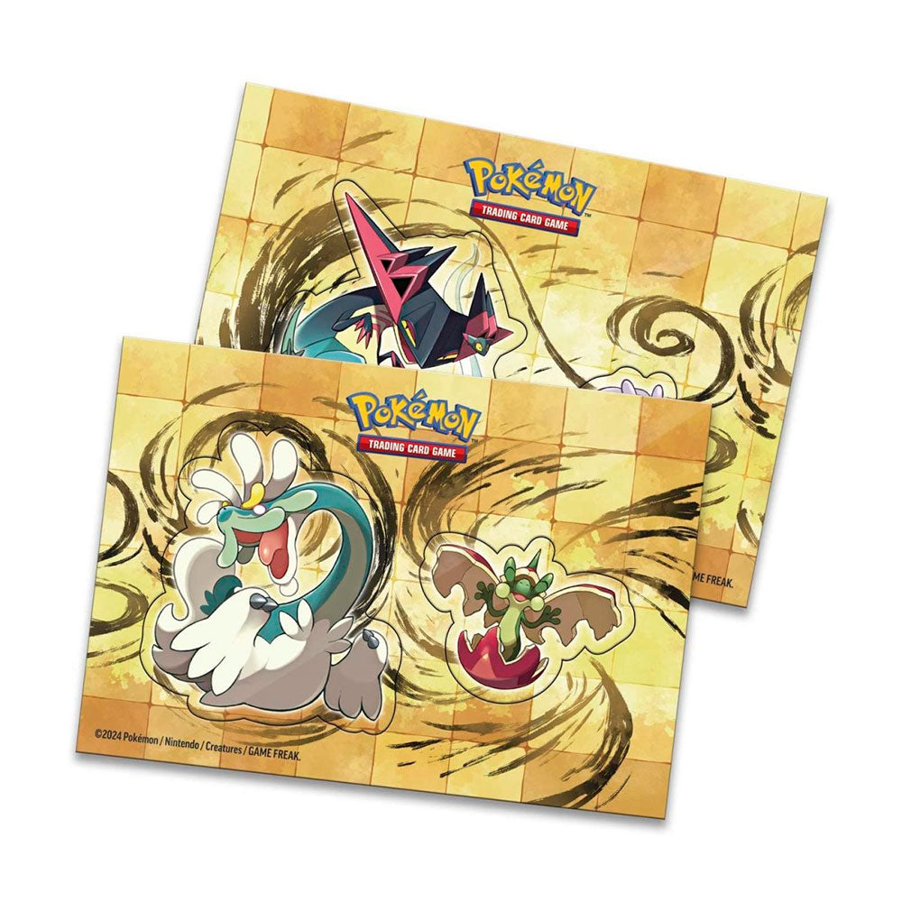 Pokemon TCG Stacking Tin 2024 (Style Varies: Includes 3 Booster and 2 Sticker Sheets)