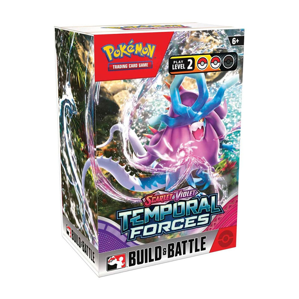 Pokemon TCG Temporal Forces Build and Battle Box (4 Booster Packs+40 Card Deck+Promo)