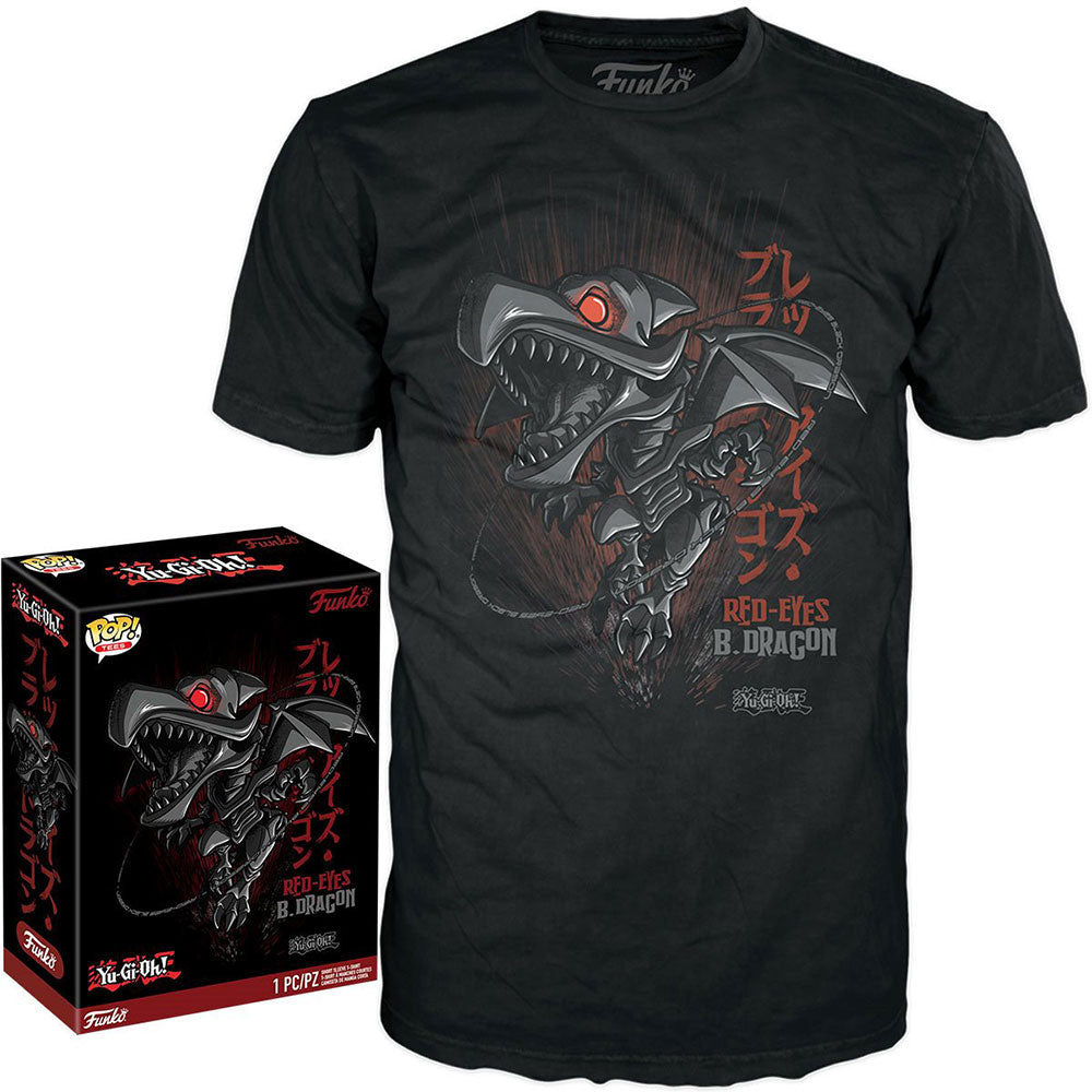 Funko POP! You -Gi-Oh! Red-Eyes B. Dragon Adult Boxed Tee (Medium)