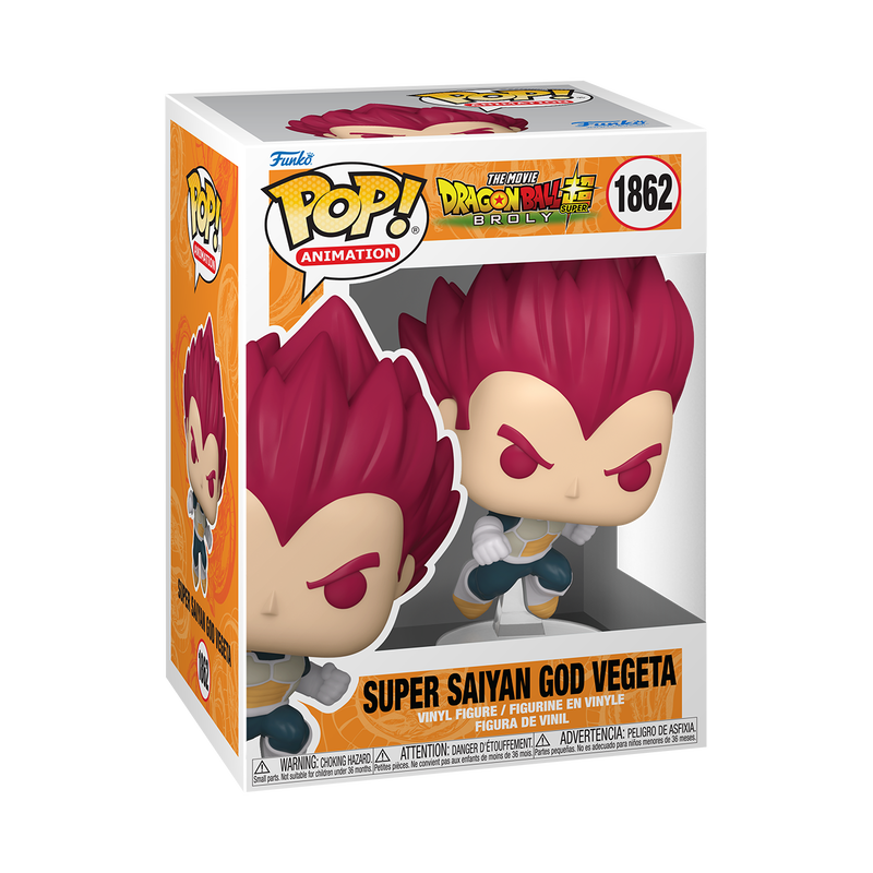 Funko POP! Dragonball Super Broly Super Saiyan God Vegeta 1862