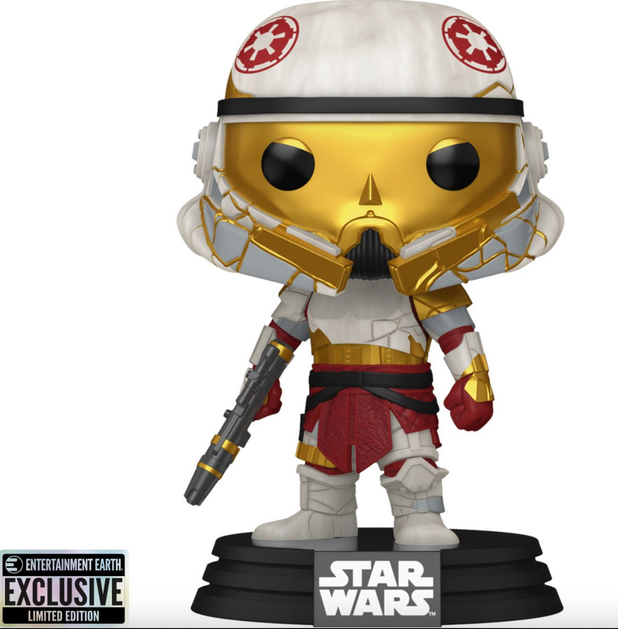 Funko POP! Star Wars Ahsoka Captain Enoch (Metallic) 690