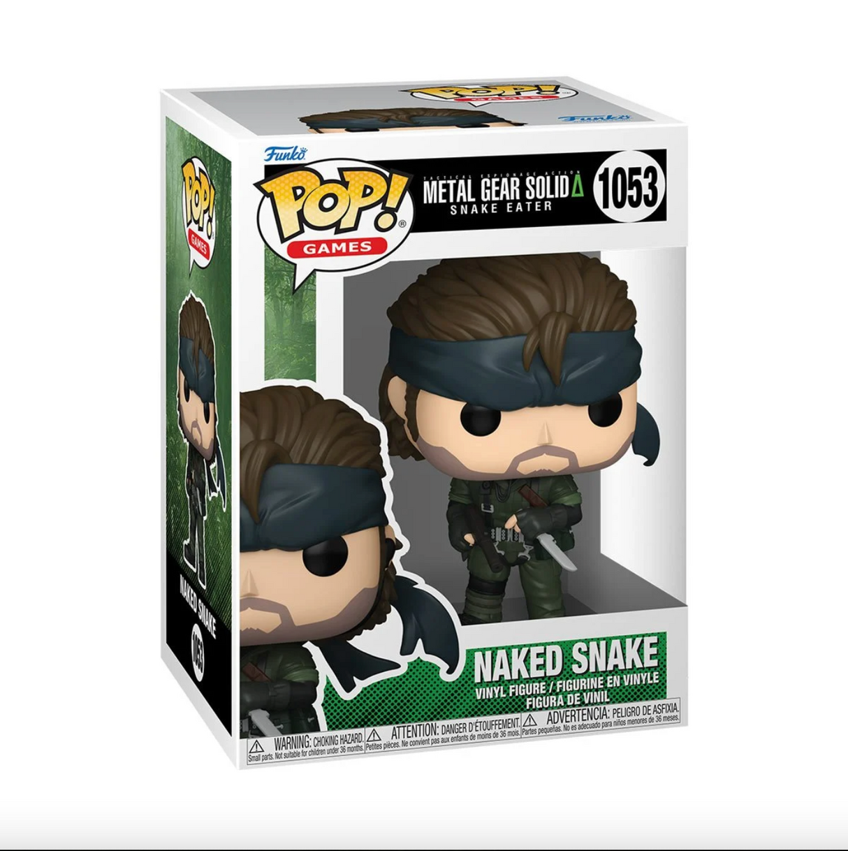 Funko POP! Metal Gear Solid Delta: Snake Eater Naked Snake 1053