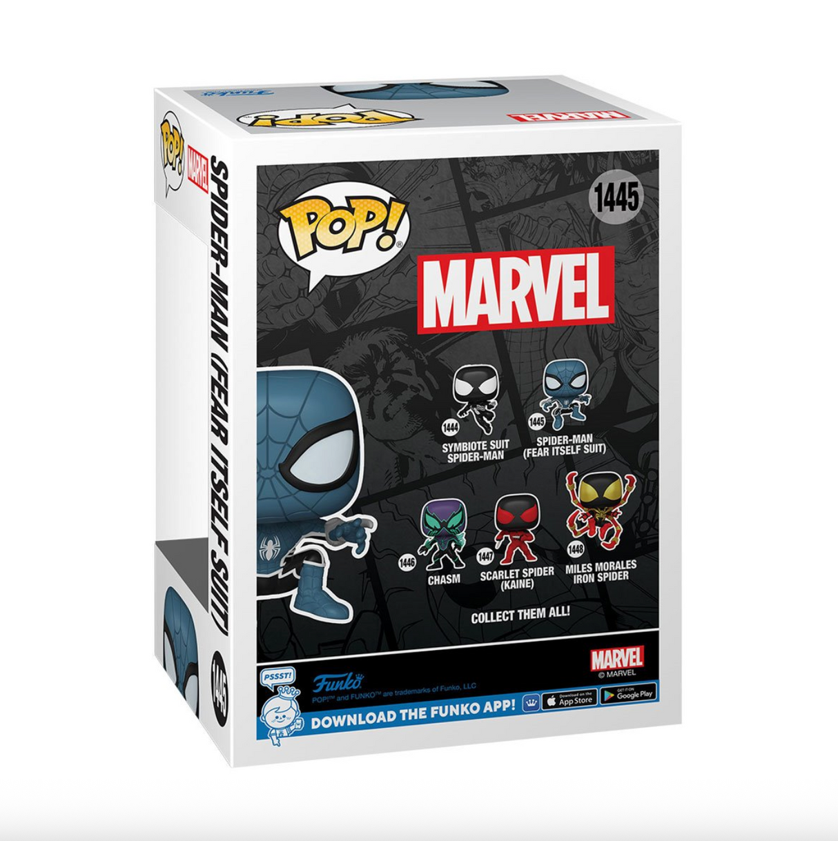 Funko POP! Marvel Spider-Man (Fear Itself Suit) 1445 (GITD)