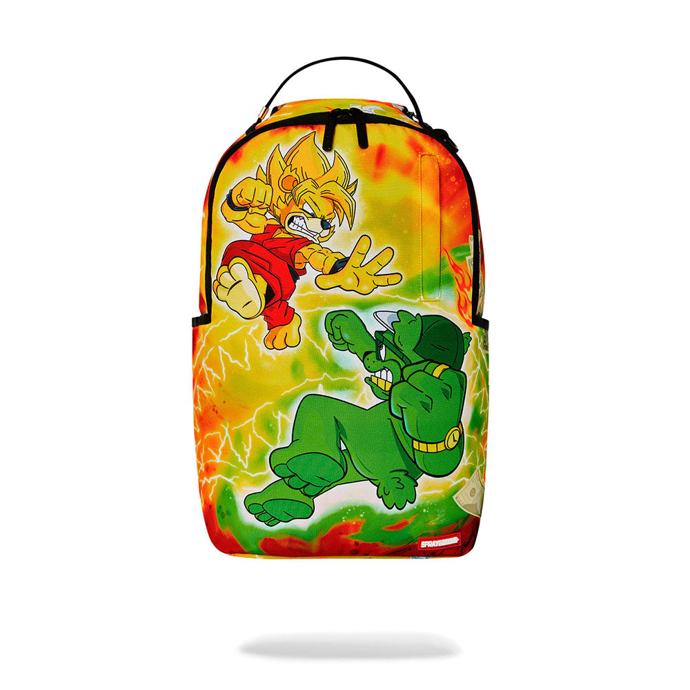 Spayground Dragon Bear VS Money Bear Backpack DLXSR