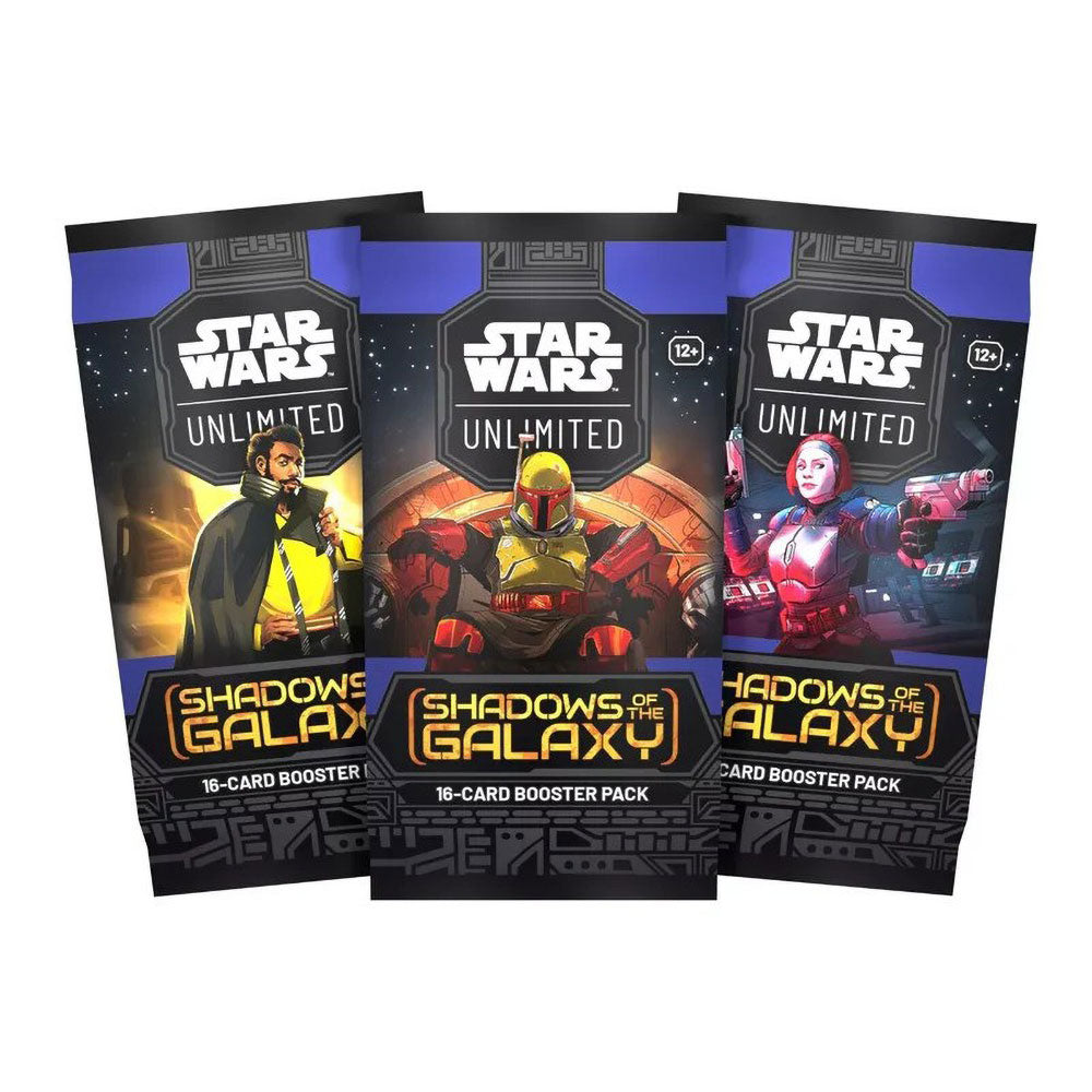 Star Wars Unlimited Shadows of the Galaxy Single Booster Pack (16 Cards)