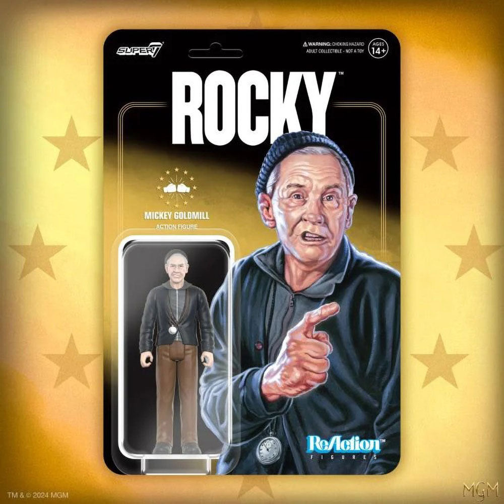 Super 7 Rocky Mickey Goldmill Action Figure