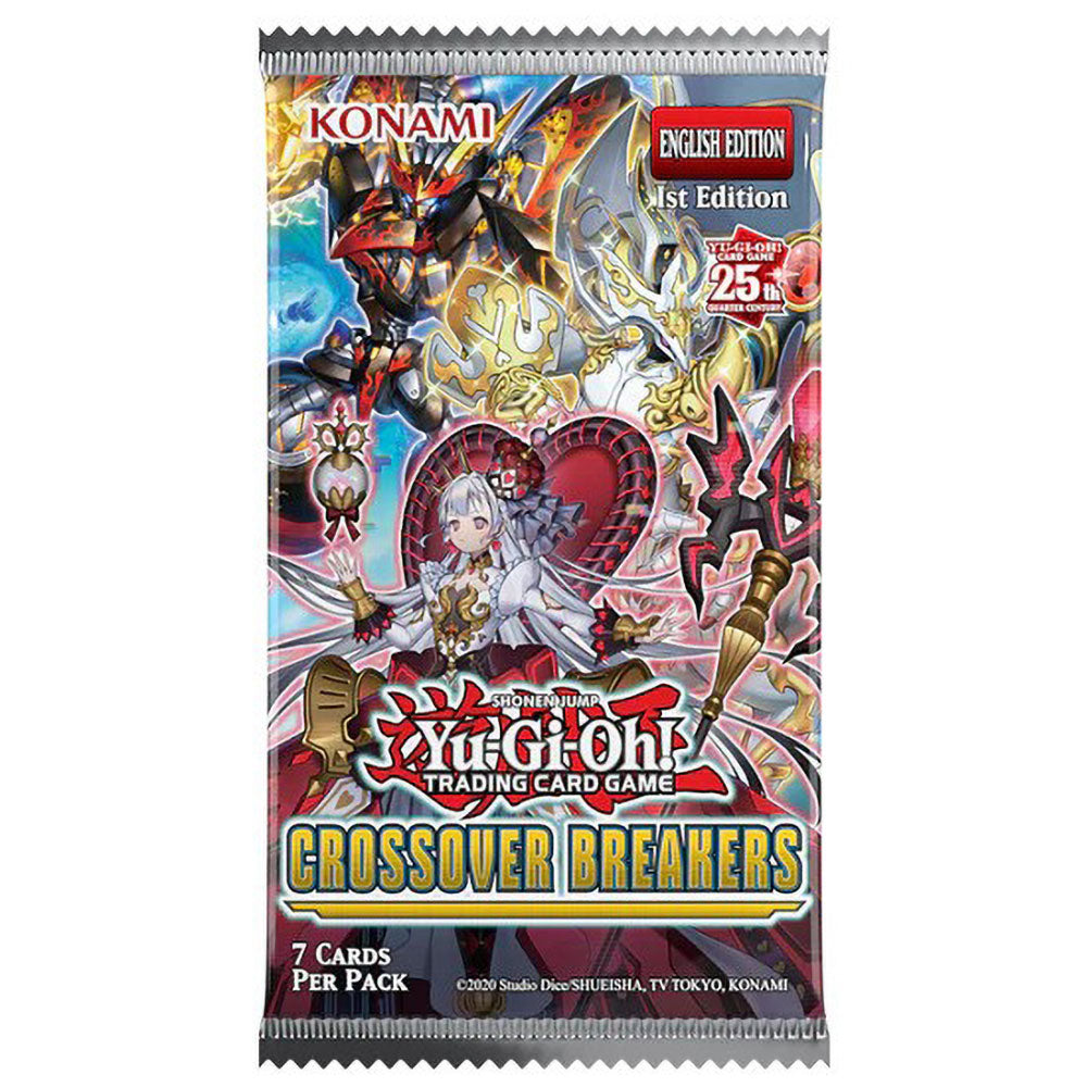 Yu Gi Oh! TCG Crossover Breakers 1st Edition (One Booster Pack)