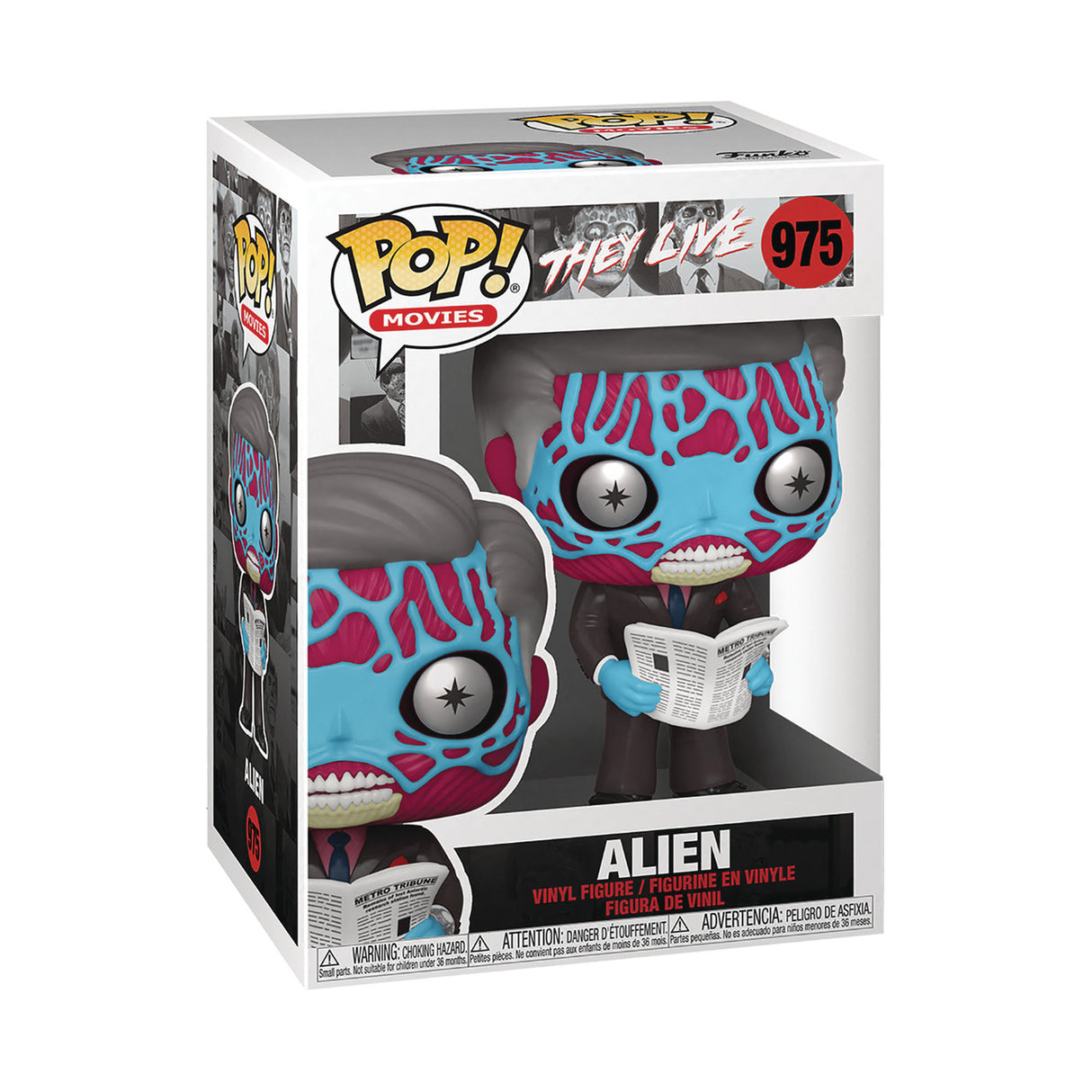 Funko POP! They Live Alien 975 POP SCV