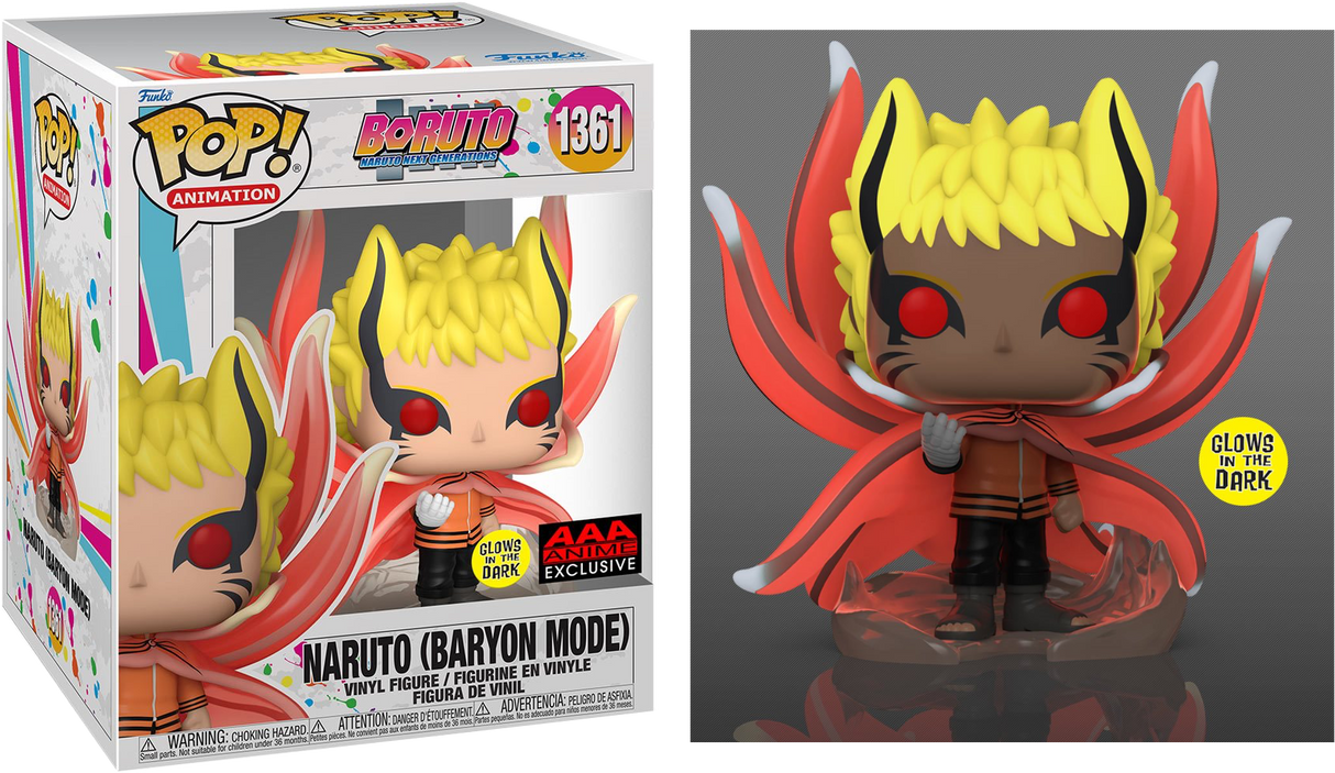 Funko POP! Boruto Naruto Next Generations Naruto (Baryon Mode) 1361 POP SCV