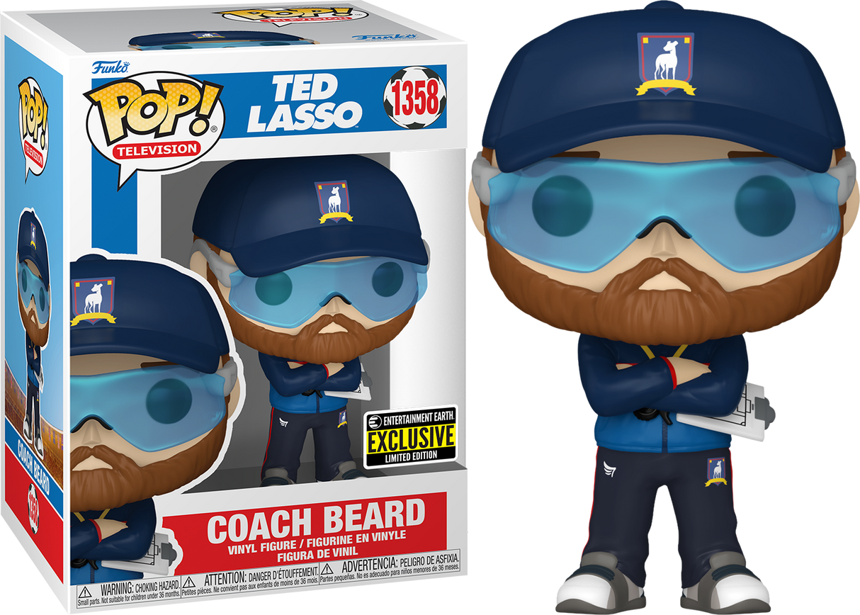 Funko POP! Ted Lasso Coach Beard 1358 POP SCV