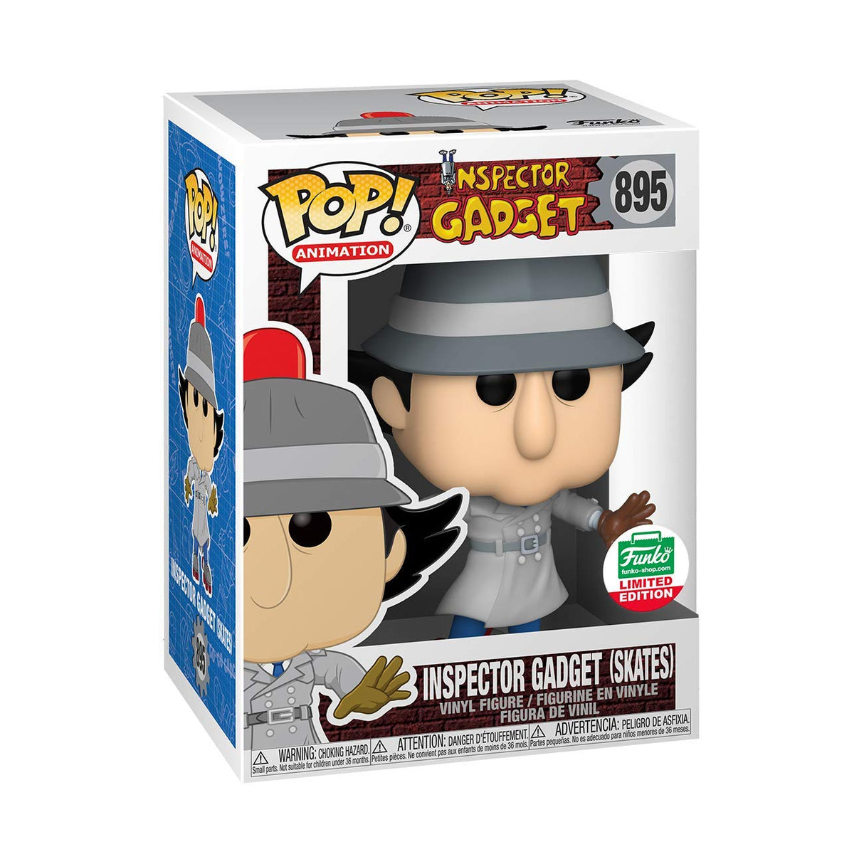 Funko POP! Inspector Gadget Inspector Gadget (skates) 895