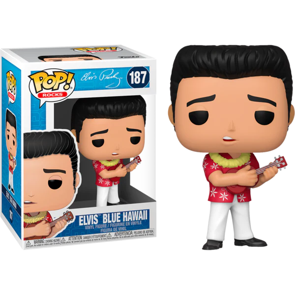 Funko POP! Elvis Presley Elvis Blue Hawaii 187 POP SCV