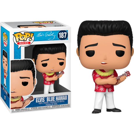 Funko POP! Elvis Presley Elvis Blue Hawaii 187 POP SCV