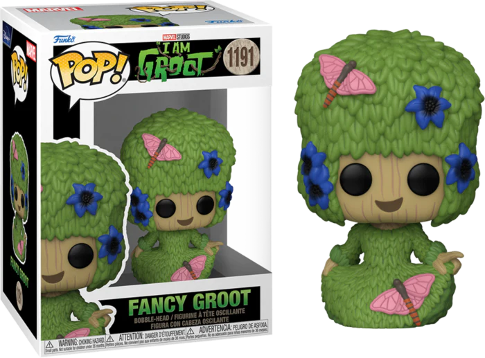 Funko POP! I Am Groot Fancy Groot 1191 POP SCV