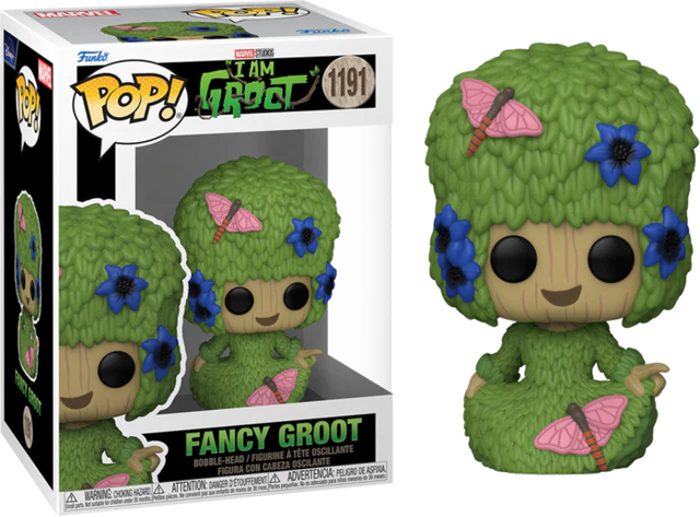 Funko POP! I Am Groot Fancy Groot 1191 POP SCV