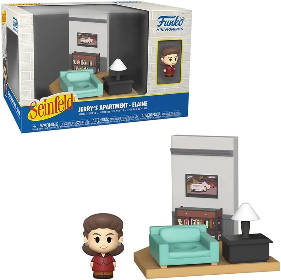 Funko POP! Seinfeld Jerry‚Äôs Apartment - Elaine POP SCV