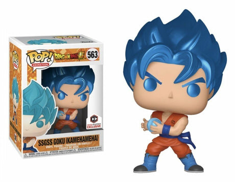 Funko POP! Dragon Ball Super SSGSS Goku (Kamehameha) 563 POP SCV