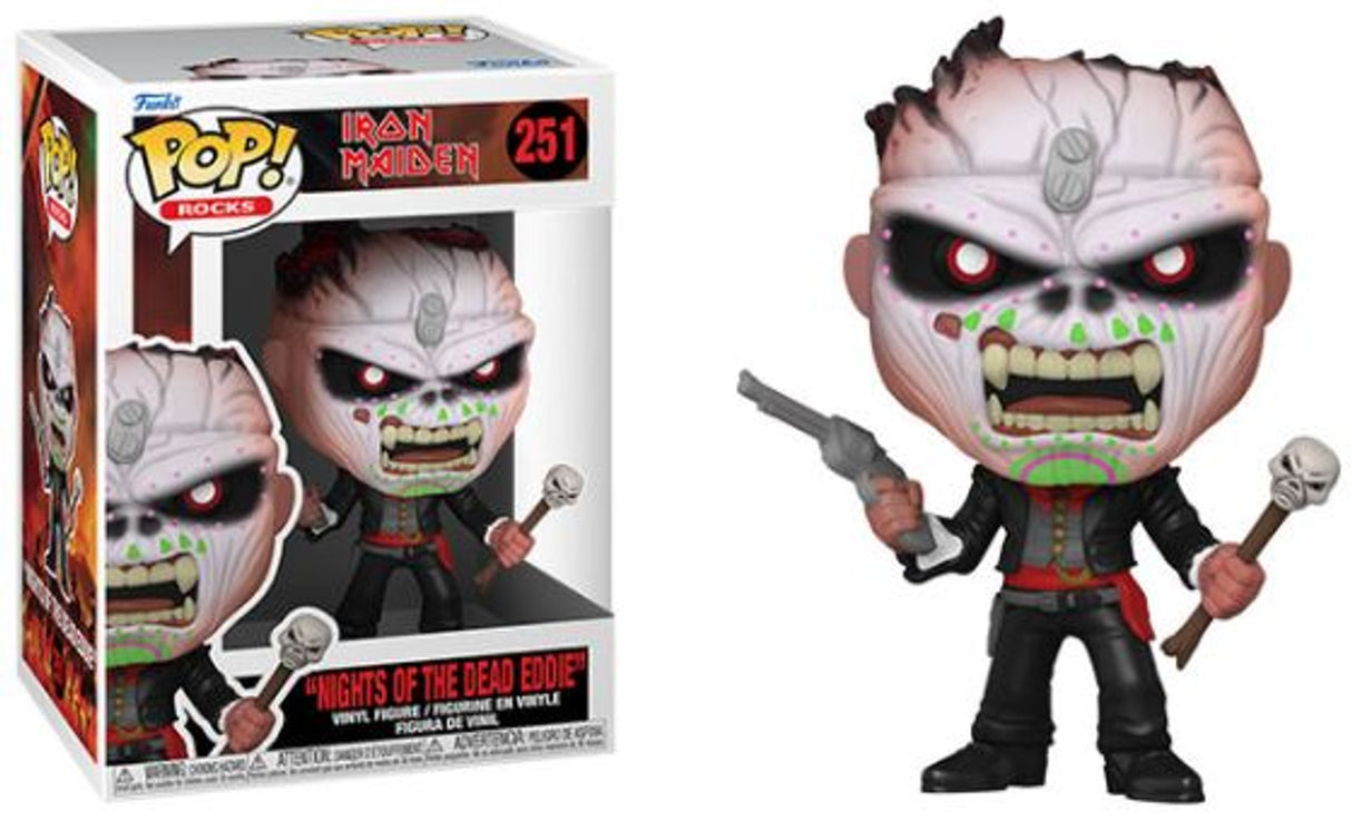 Funko POP! Iron Maiden ‚ÄúNights of the Dead Eddie‚Äù 251 POP SCV