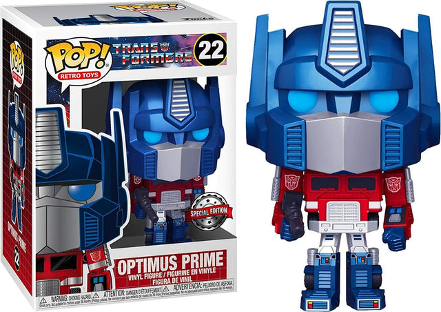 Funko POP! Transformers Optimus Prime 22 (Metallic) POP SCV