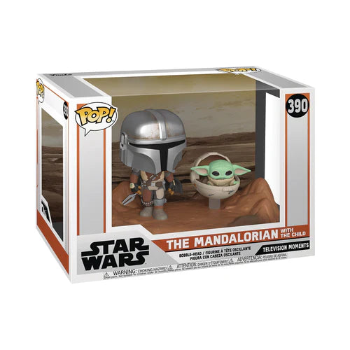 Funko POP! Star Wars The Mandalorian w/ The Child 390 | POP SCV