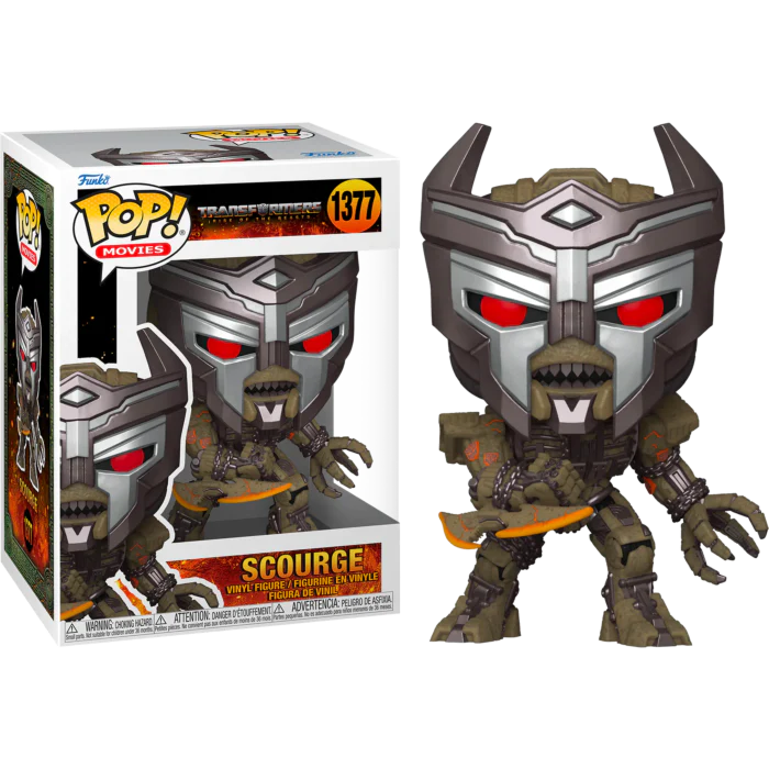 Funko POP! Transformers Rise of the Beasts Scourge 1377 POP SCV