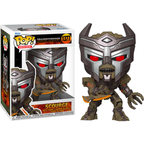 Funko POP! Transformers Rise of the Beasts Scourge 1377 POP SCV