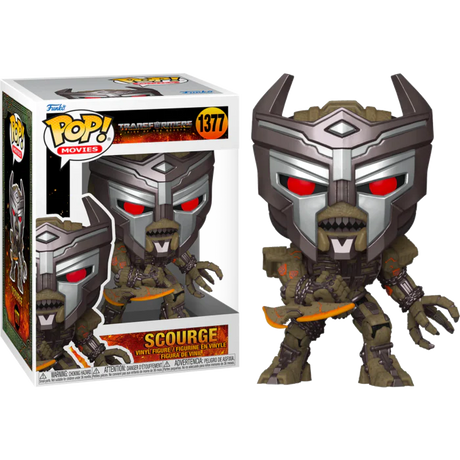 Funko POP! Transformers Rise of the Beasts Scourge 1377 POP SCV