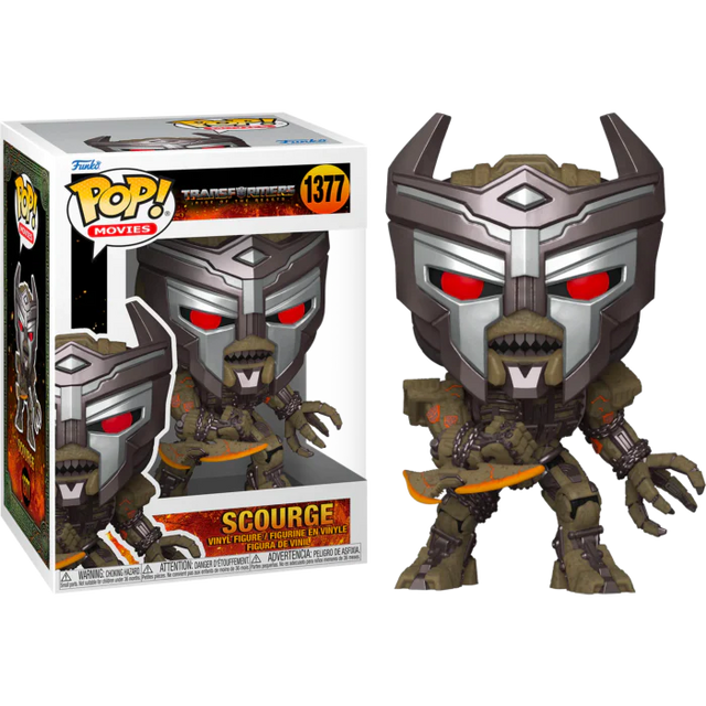 Funko POP! Transformers Rise of the Beasts Scourge 1377 POP SCV