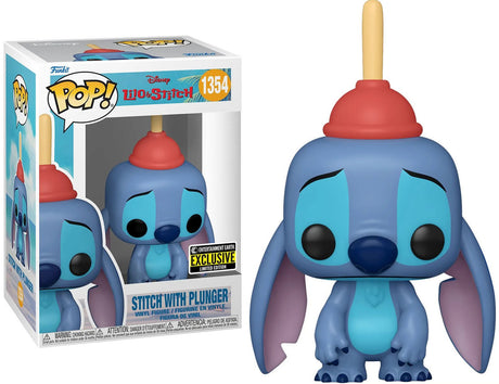 Funko POP! Lilo & Stitch Stitch with Plunger 1354 POP SCV