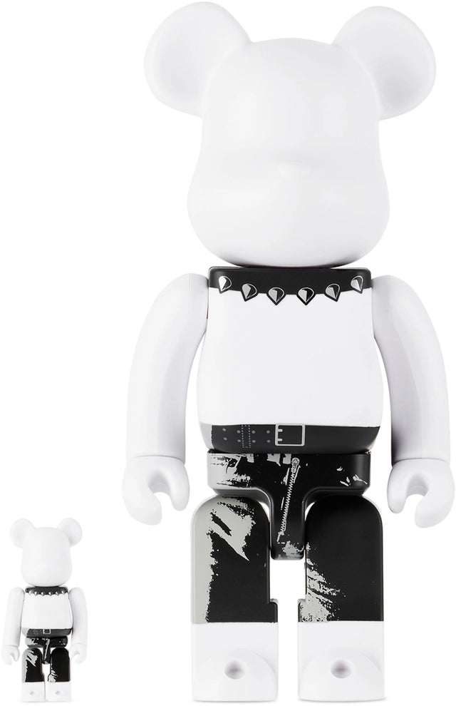 Bearbricks Andy Warhol X The Rolling Stones Sticky Fingers 100% & 400%