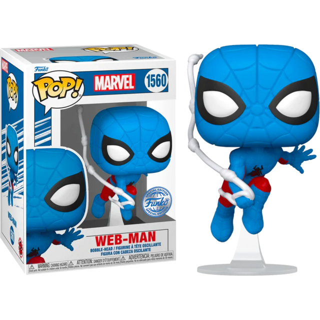 Funko POP! Marvel Web-Man 1560 POP SCV