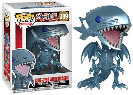 Funko POP! Yu-Gi-Oh! Blue-Eyes White Dragon 389 POP SCV