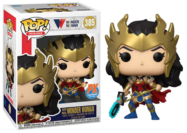 Funko POP! Wonder Woman Death Metal Wonder Woman 385 POP SCV